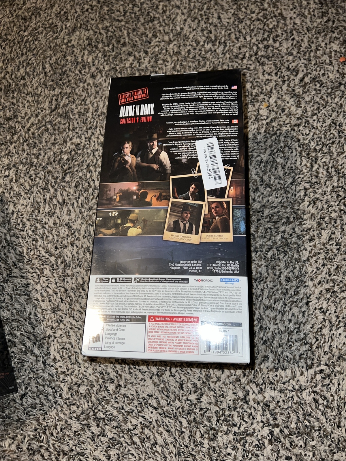 Alone in the Dark Collector’s Edition – Ps5 X 1/5000 in-hand