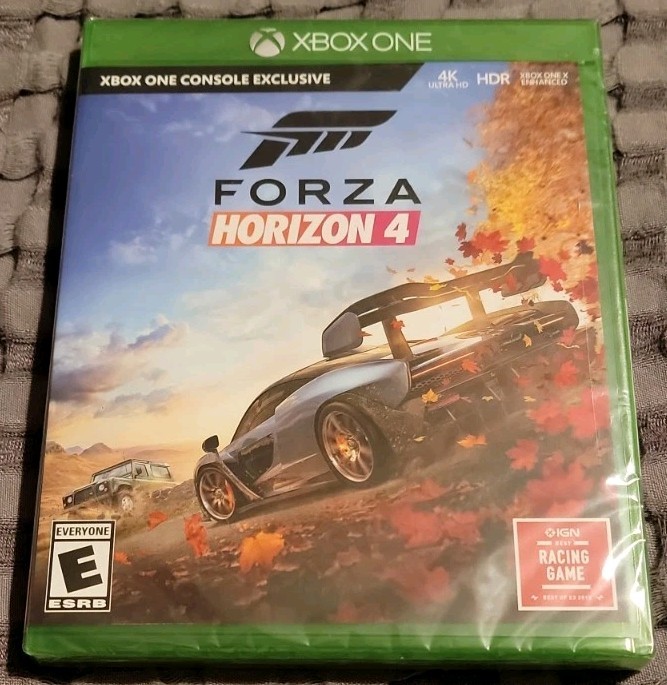 NEW Forza Horizon 4 – (Microsoft Xbox One, 2018) Factory SEALED 4K Ultra HD