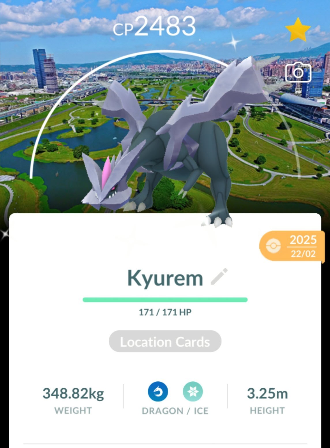Shiny Kyurem Taipei, Taiwan Background – Pokemon Trade