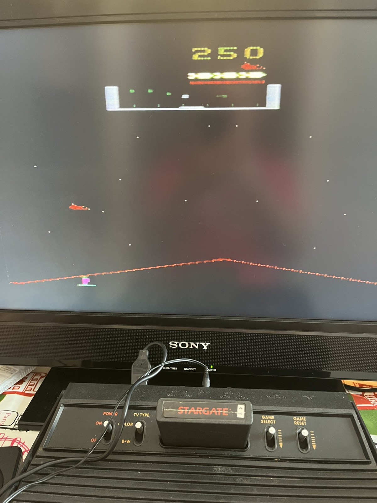 Stargate Atari 2600 Cartridge Only Tested And Works