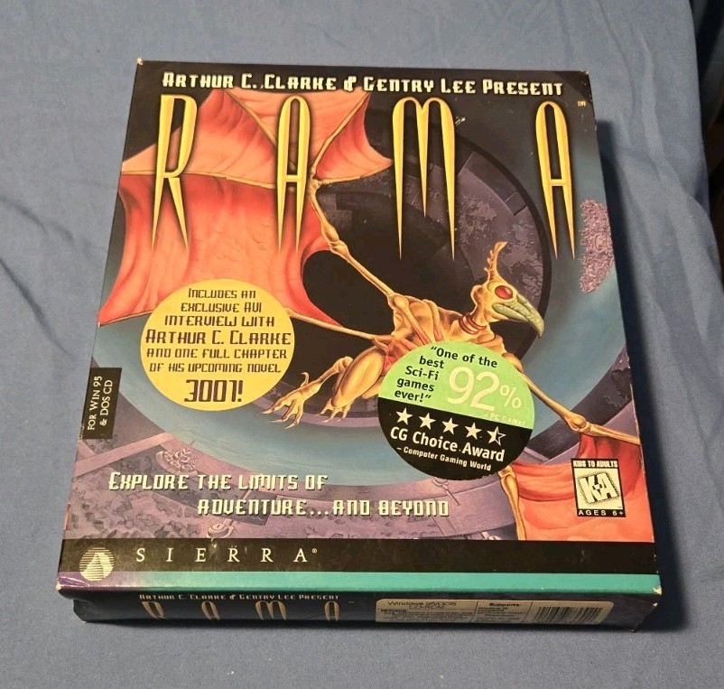 Rama: Explore The Limits Of Adventure… And Beyond, 1996, Rare Big Box Version