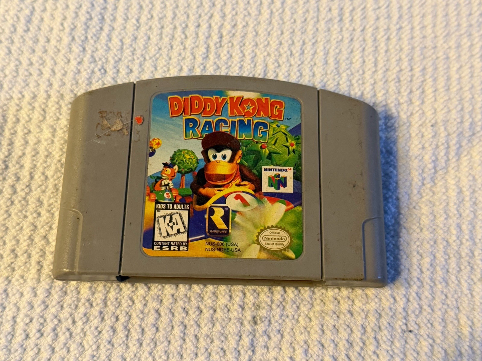 Nintendo 64 Diddy Kong Racing N64 Untested