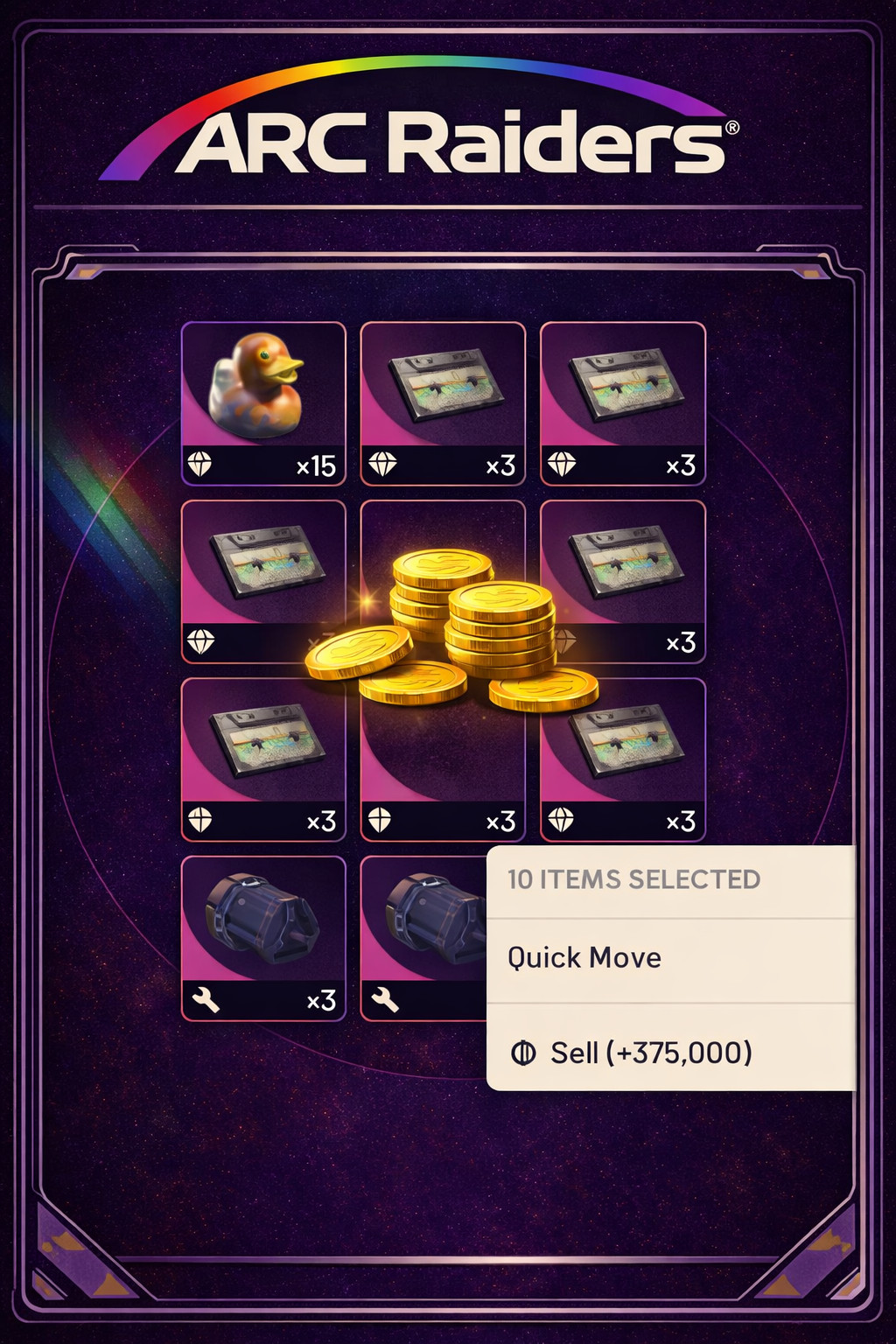 Arc Raiders 100k Coins + Fast delivery!