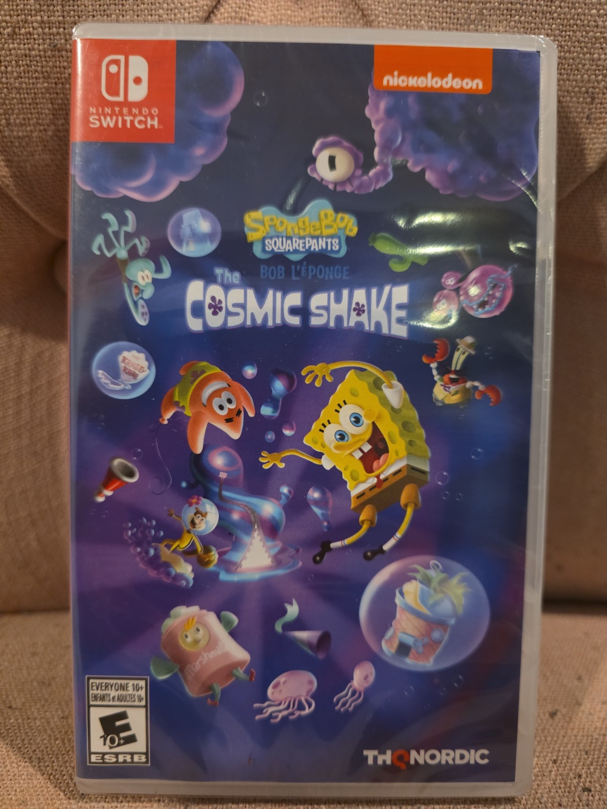SpongeBob SquarePants Cosmic Shake – Nintendo Switch- FACTORY SEALED