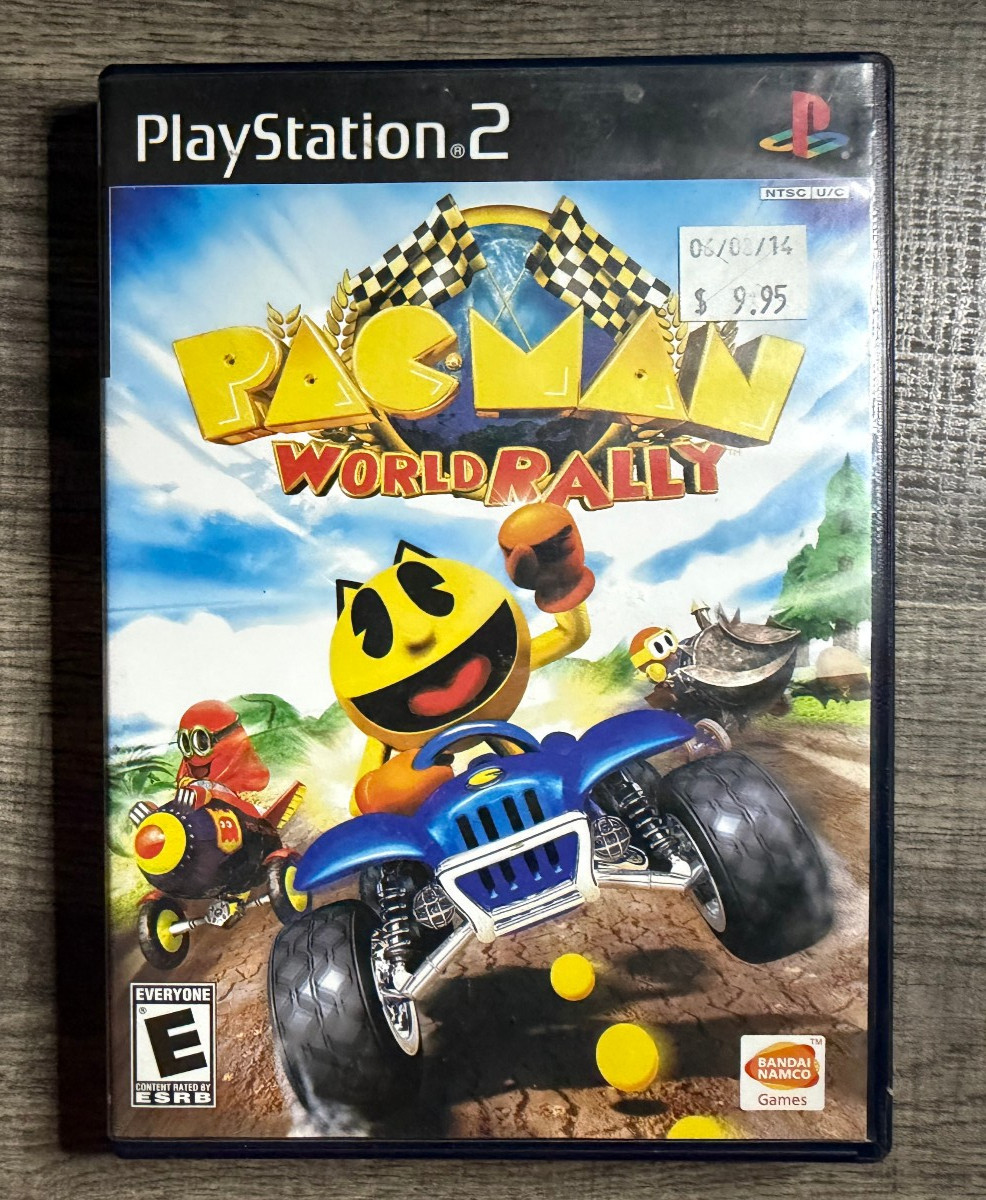 Pac-Man World Rally – Sony PS2 – Bandai Namco – Acceptable Condition
