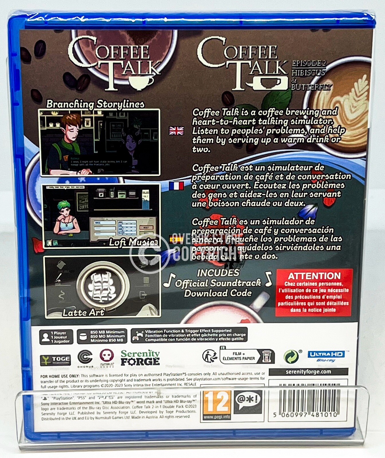 Coffee Talk 2-in-1 Double Pack – PS5 – Brand New | Factory Sealed