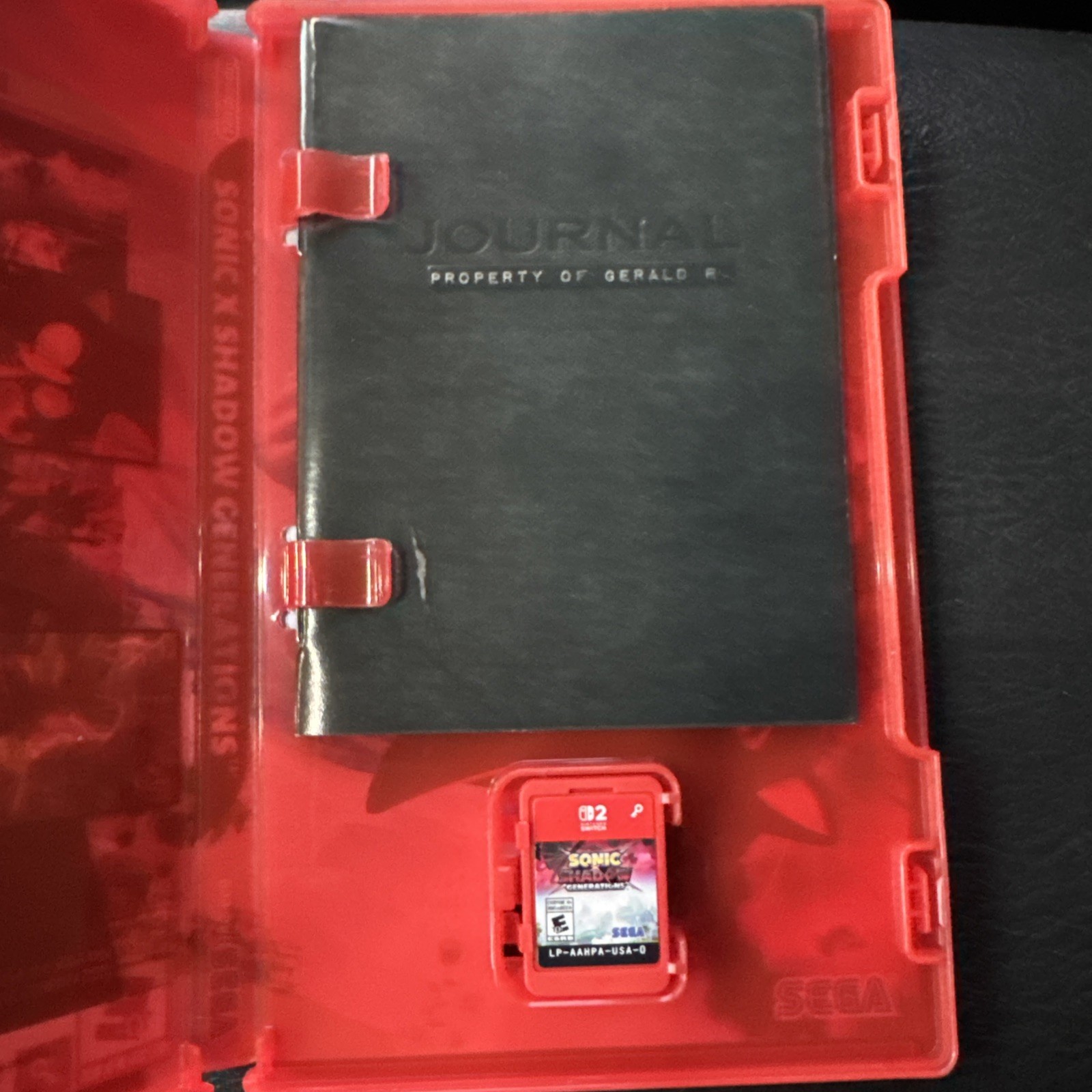Sonic X Shadow Generations for Nintendo Switch 2 Game-Key Card Day One Edition