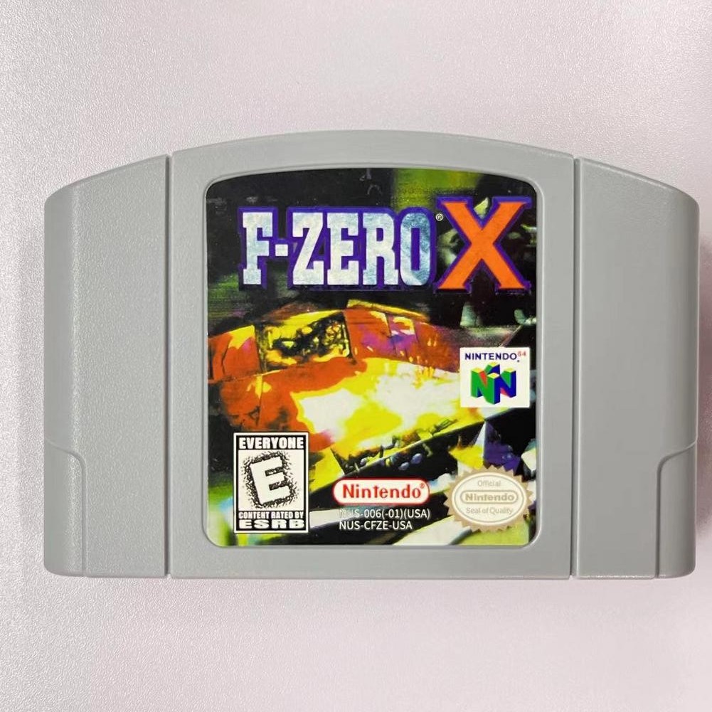 F-Zero X – Nintendo 64 (N64) Collector’s item Mint condition Tested and working