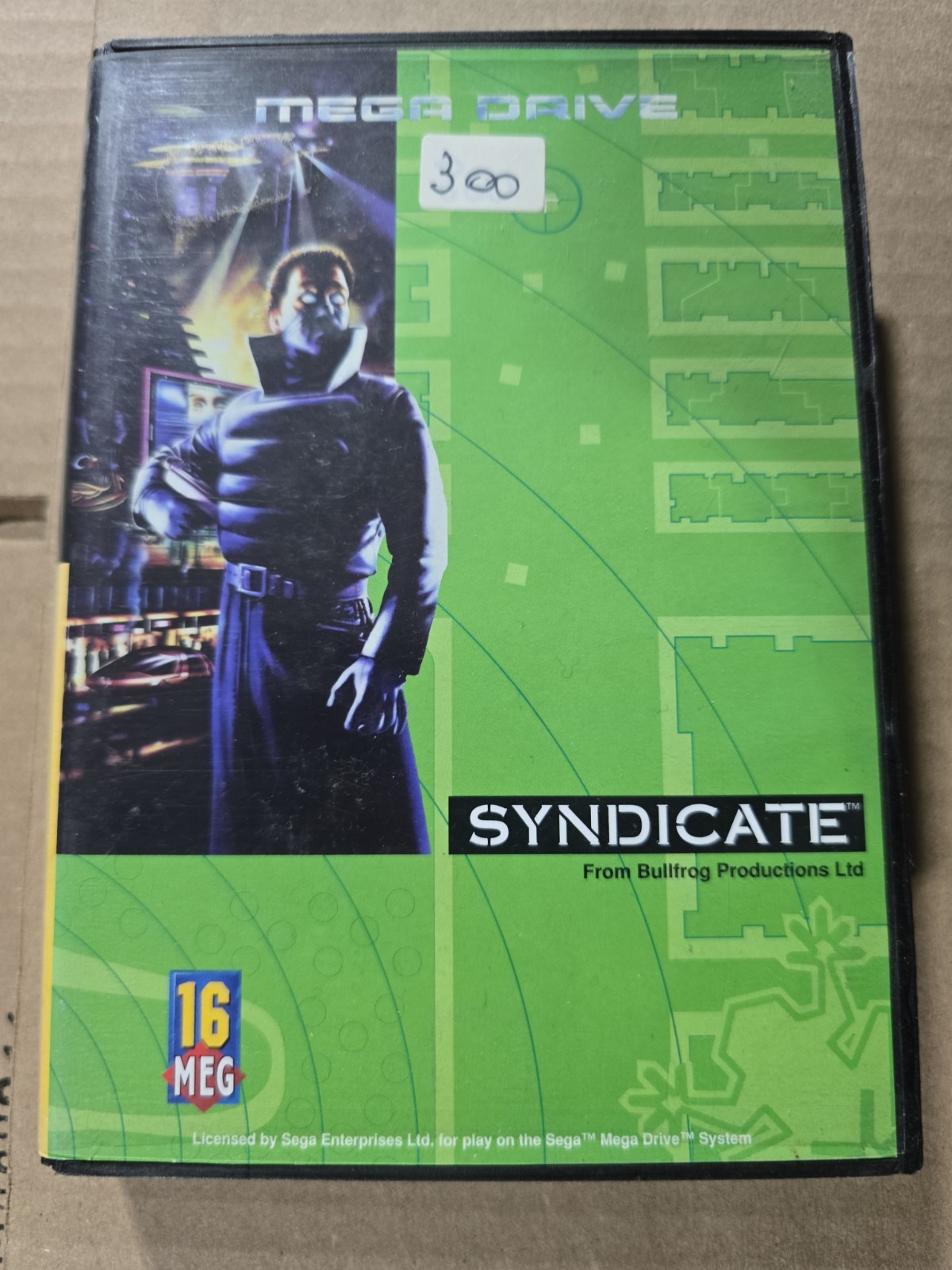 Syndicate (Sega Genesis / Mega Drive) PAL in Box No Manual – Tested and Working!