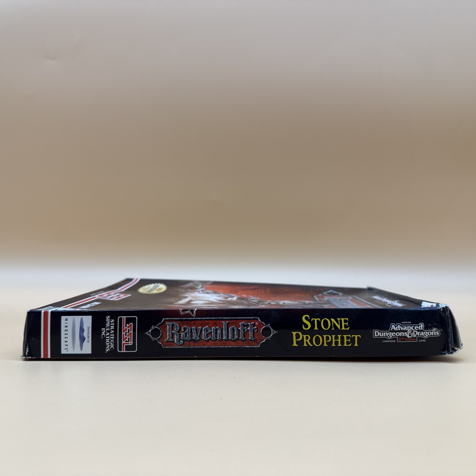 Advanced Dungeons and Dragons Ravenloft Stone Prophet CD DOS PC Big Box READ!