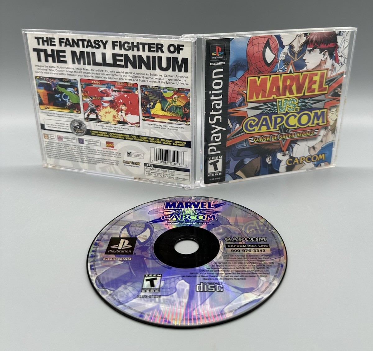 Marvel vs. Capcom: Clash of Super Heroes (Sony PlayStation 1, 2000)