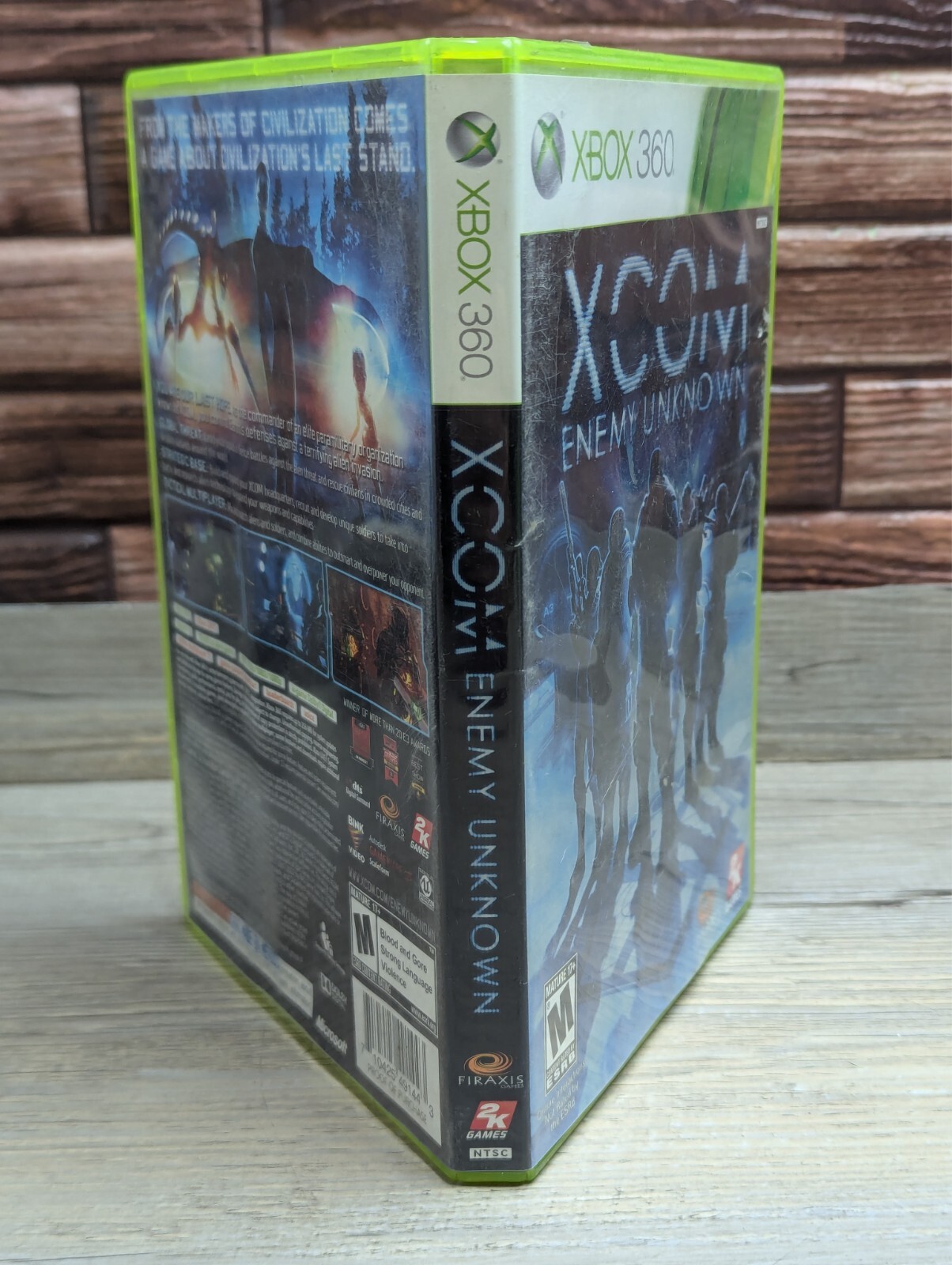 XCOM: Enemy Unknown & Dishonored Platinum Hits Xbox 360 CIB Case Manual Disk