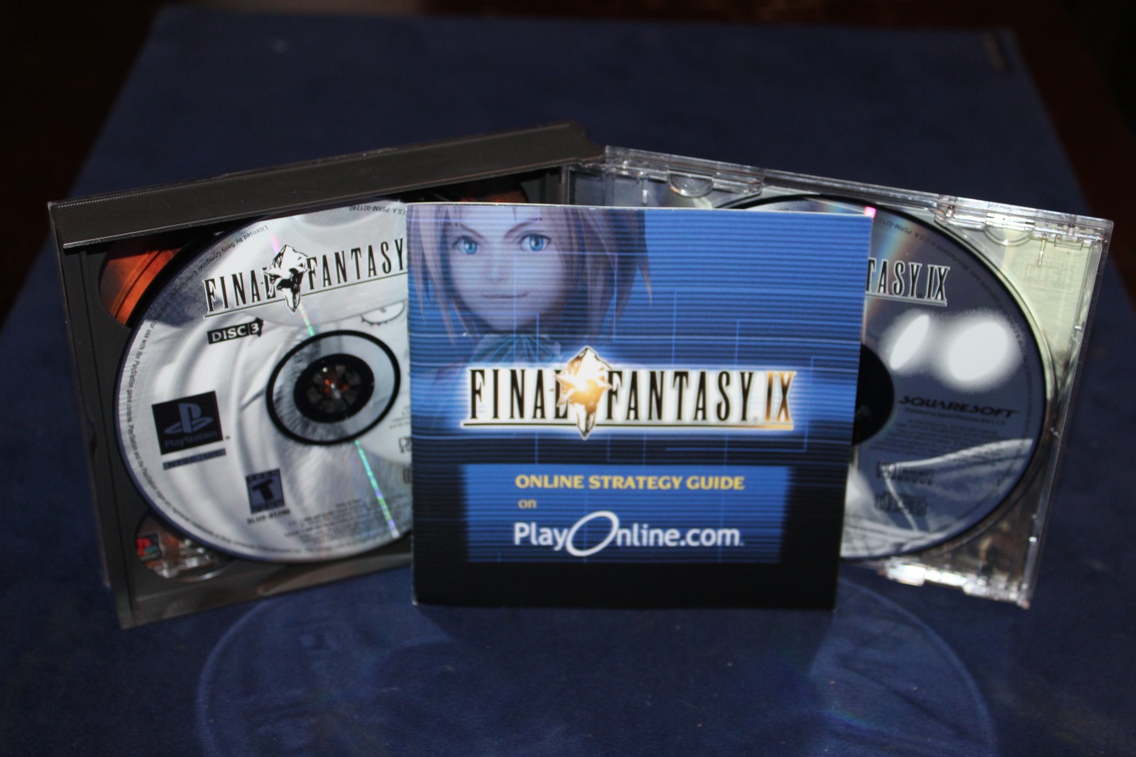 Final Fantasy IX (Sony Playstation 1, 2000) Black Label. No manual.