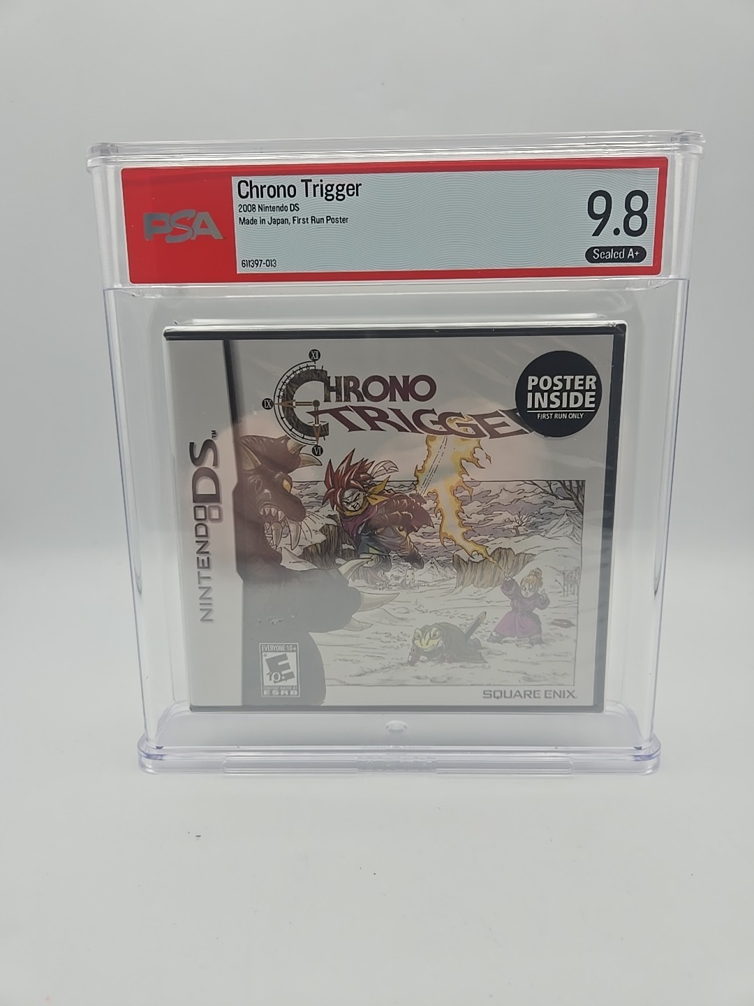 Nintendo DS Chrono Trigger NEW & Sealed Highest Graded WATA 9.8 First Run A+