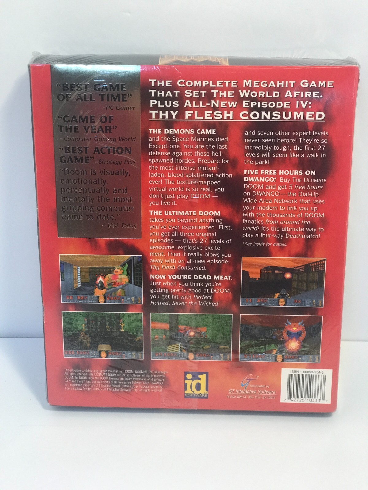 Ultimate Doom (PC, 1995) – The Original Big Box Release READ DESCRIPTION