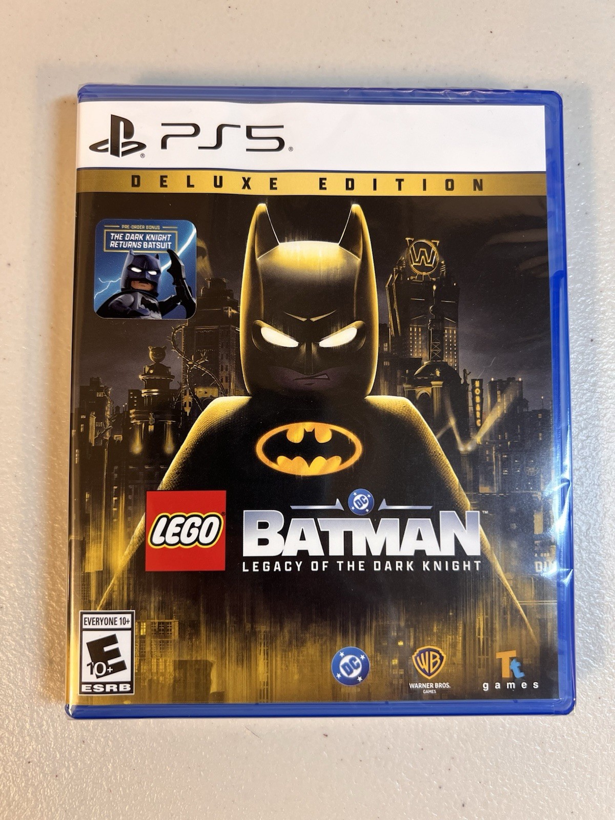 LEGO Batman: Legacy of The Dark Knight Deluxe Edition Ps5 New Sealed