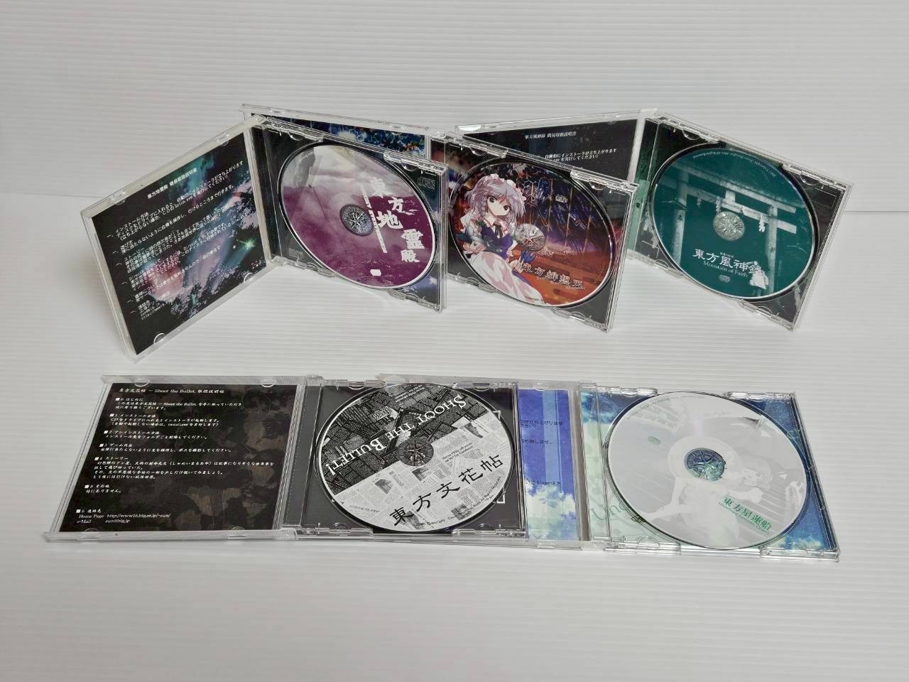 Doujin PC game Touhou Project Official Series 25 games set Toho Dojin Shooting
