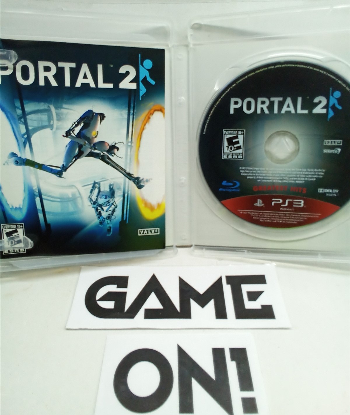Portal 2 (PlayStation 3, 2011) Complete Tested Working – Free Ship