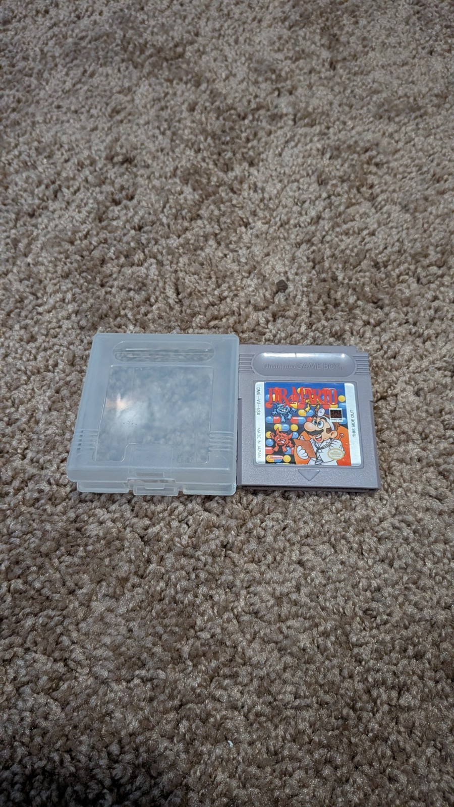 Dr. Mario (Nintendo Game Boy, 1990) Authentic Tested – Cartridge Only