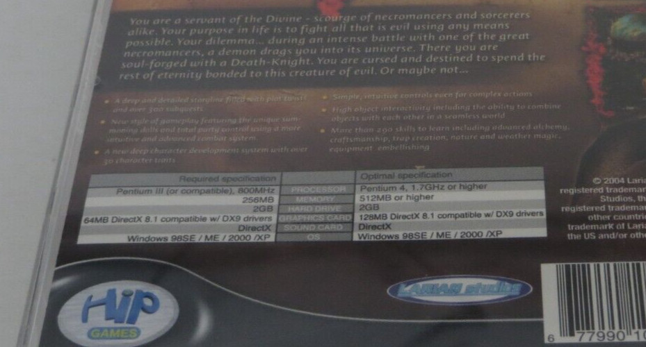 Beyond Divinity (PC, 2004) RPG computer video game role playing rpg