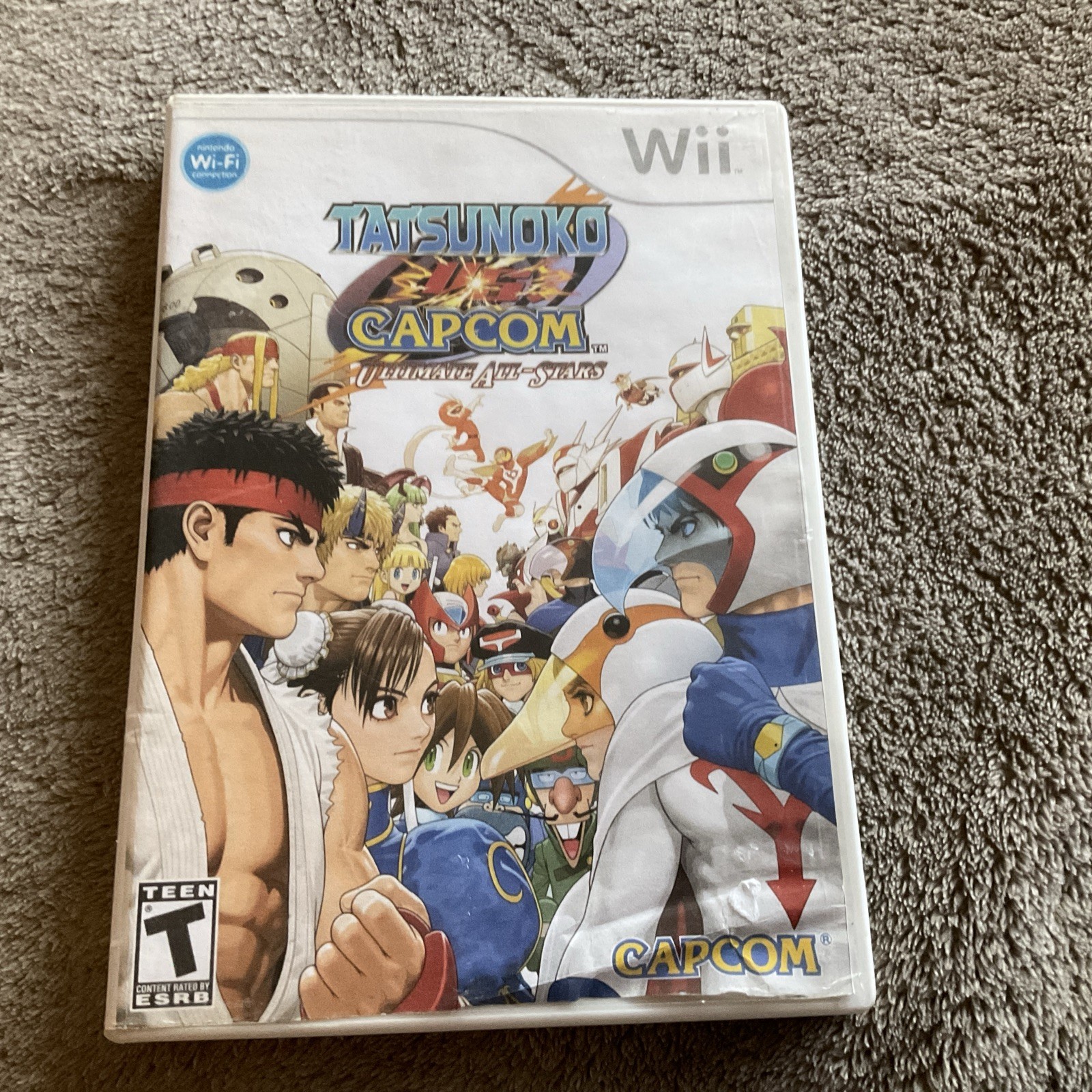 Tatsunoko vs. Capcom Ultimate All Stars No Manual Rare Fighter Read Description