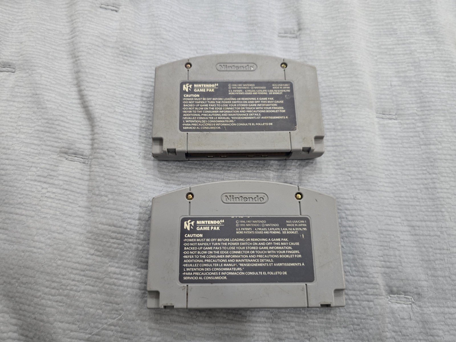 Mario Party 1 And 2 Nintendo 64 N64 Authentic
