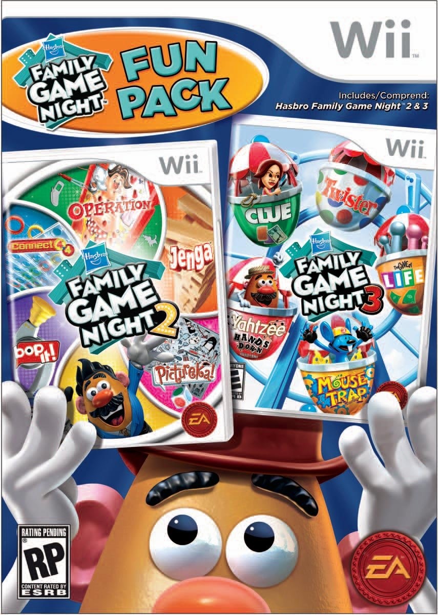 Hasbro Family Game Night Fun Pack – Nintendo Wii