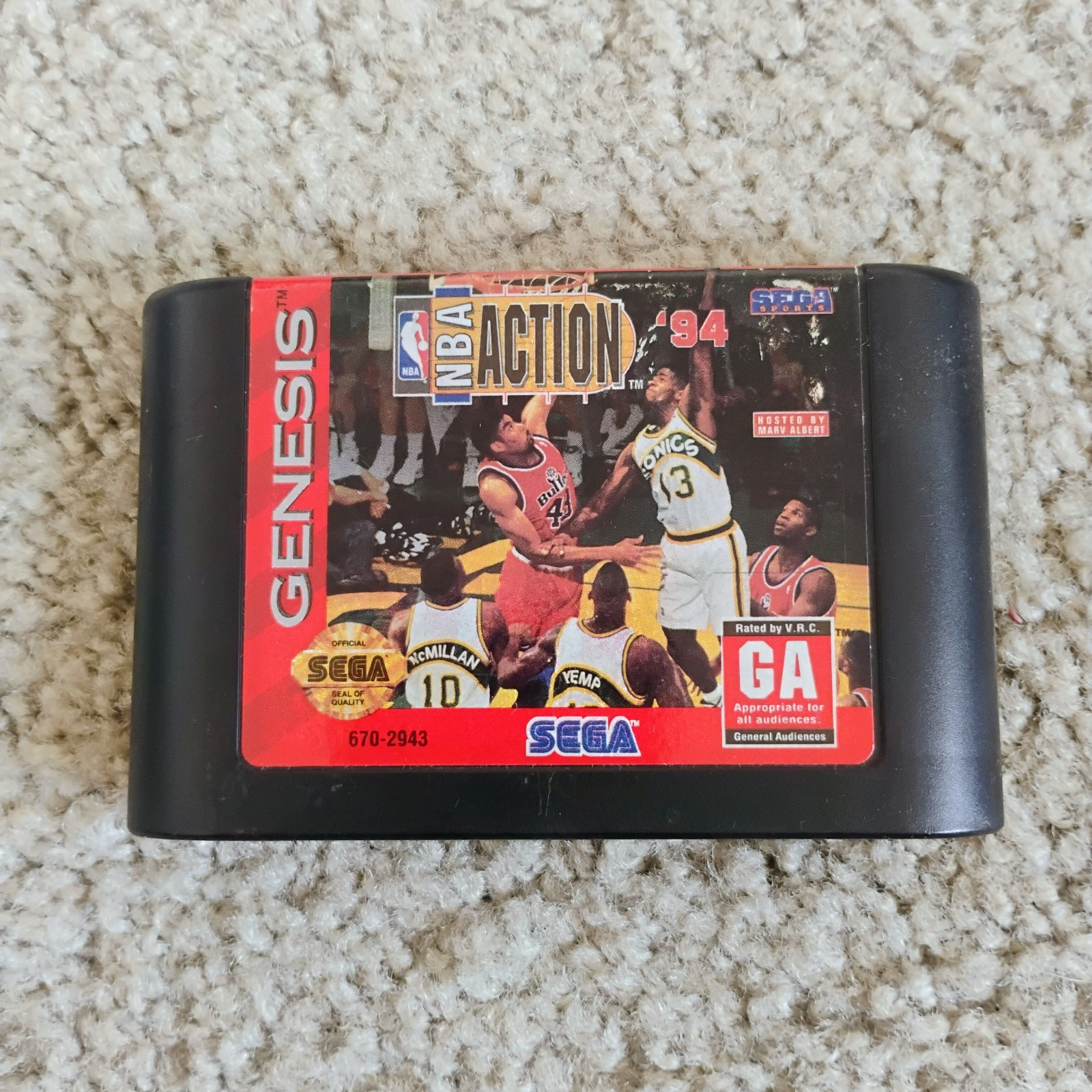 NBA Action ’94 (Sega Genesis) SGEN