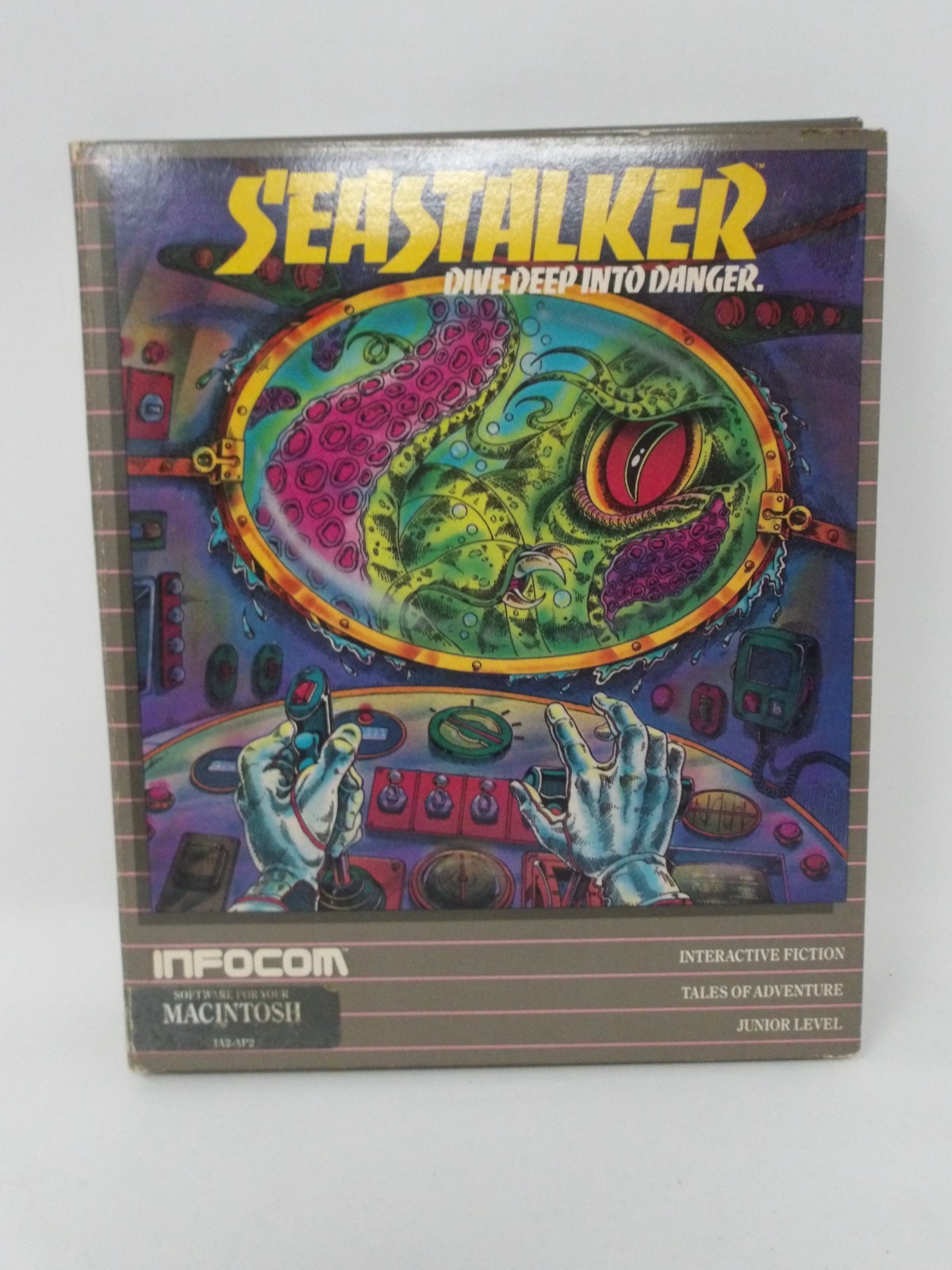 SEASTALKER Infocom Apple II PC Vintage Computer Game Excellent Condition