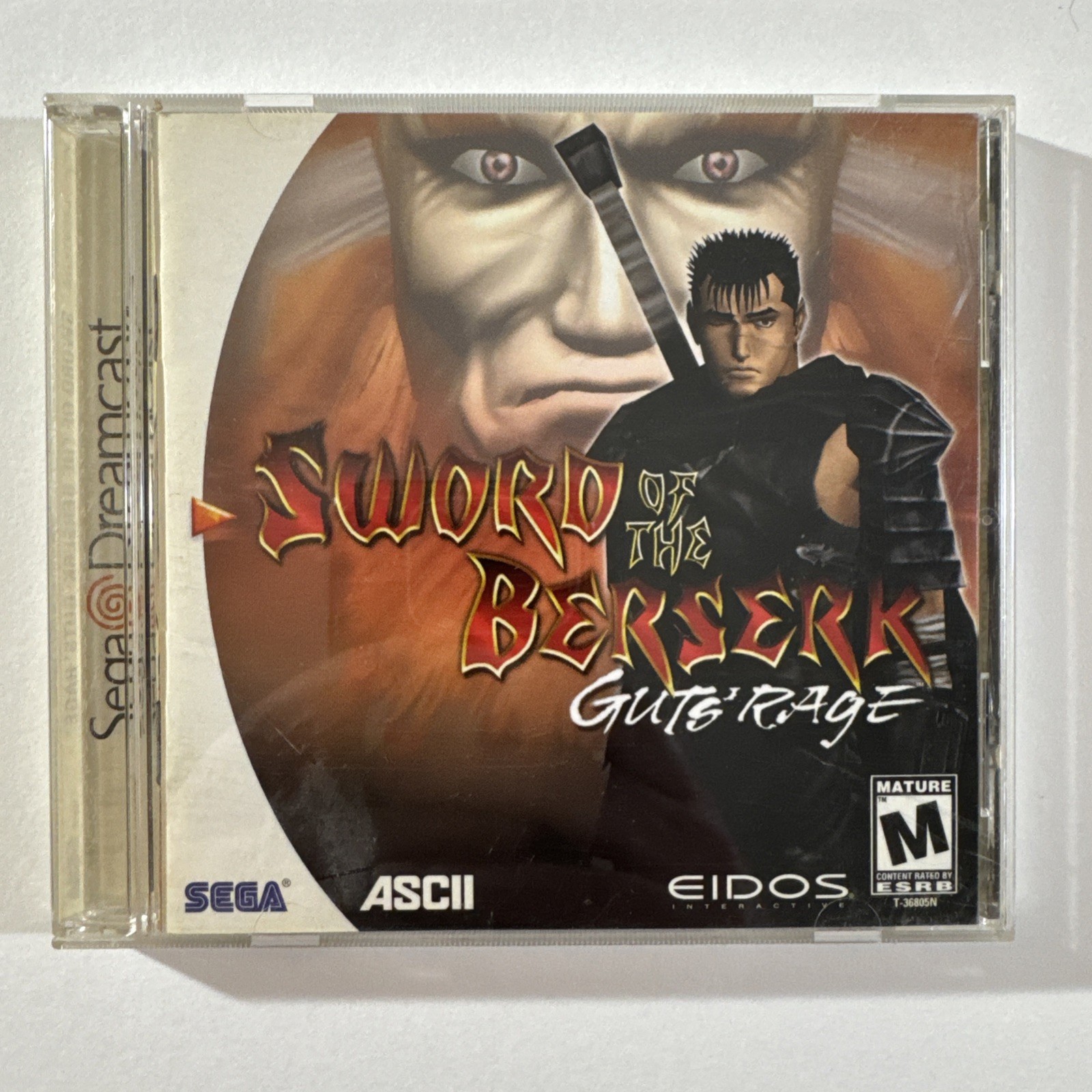 Sword of the Berserk: Guts’ Rage (Sega Dreamcast, 2000) CIB Complete Tested Reg