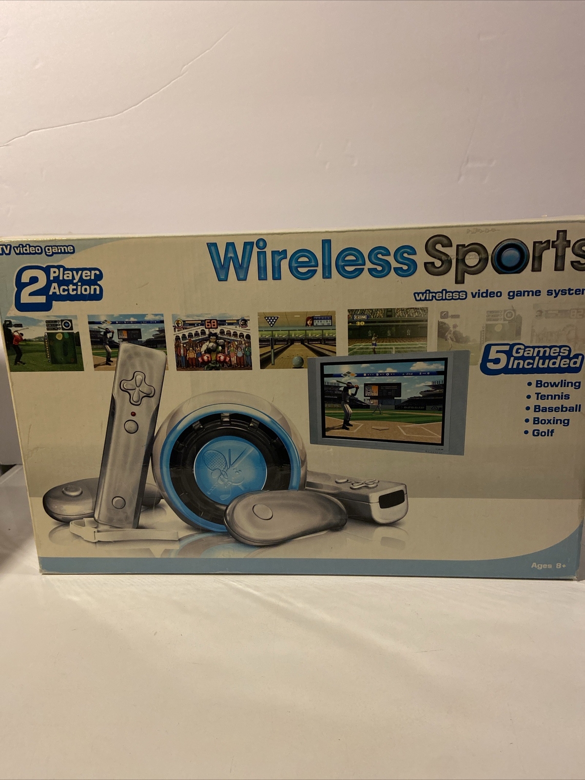 Wireless Sports Video Game System w/ 5 Games Works