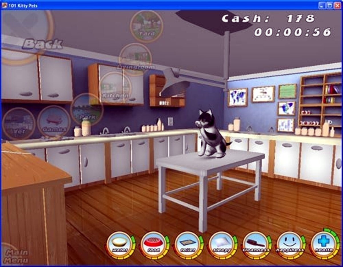101 Kitty Pets PlayPets Virtual Sim Petz Games PC Windows Sealed New