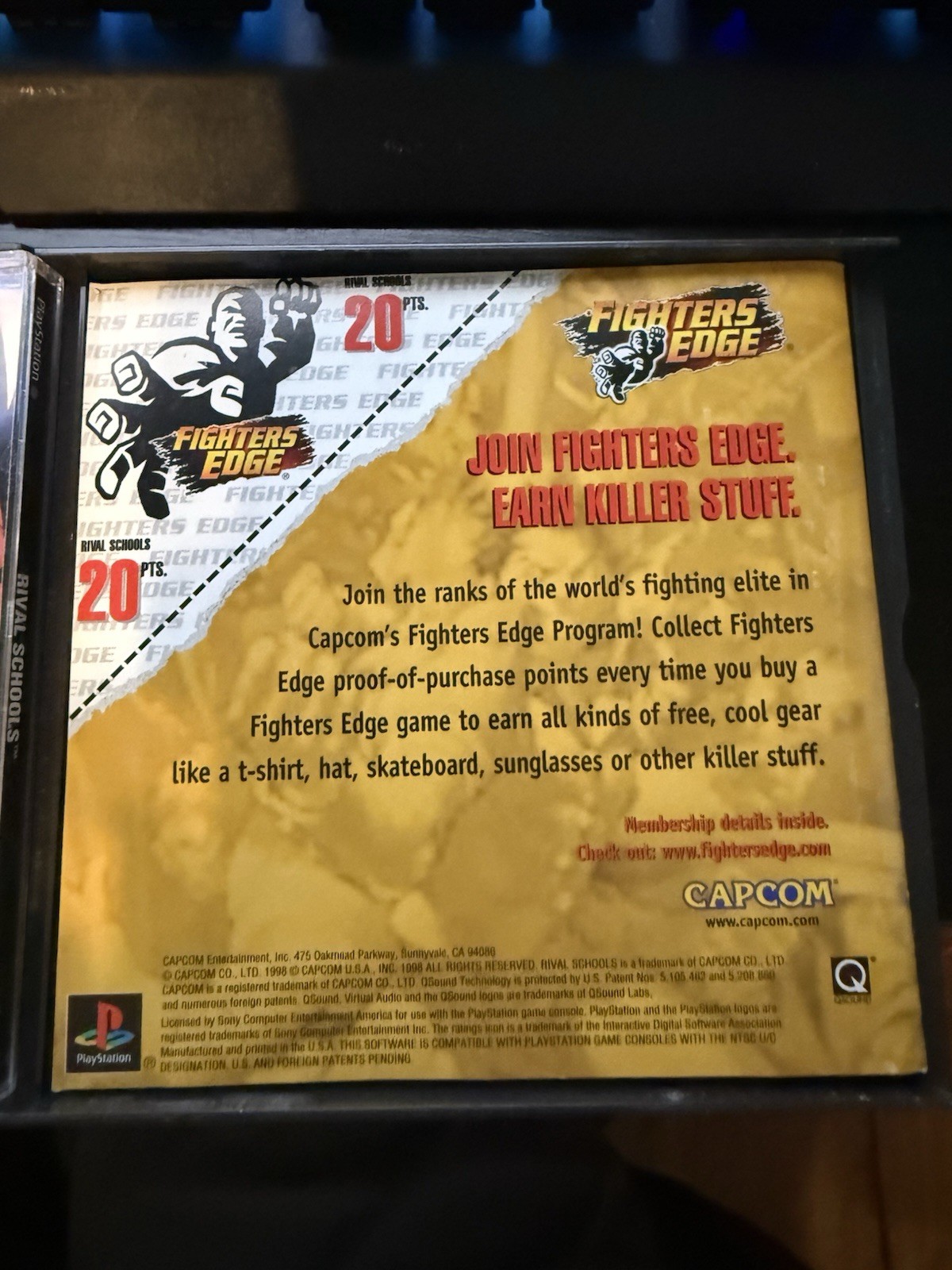 Rival Schools (Sony PlayStation 1, 1998)