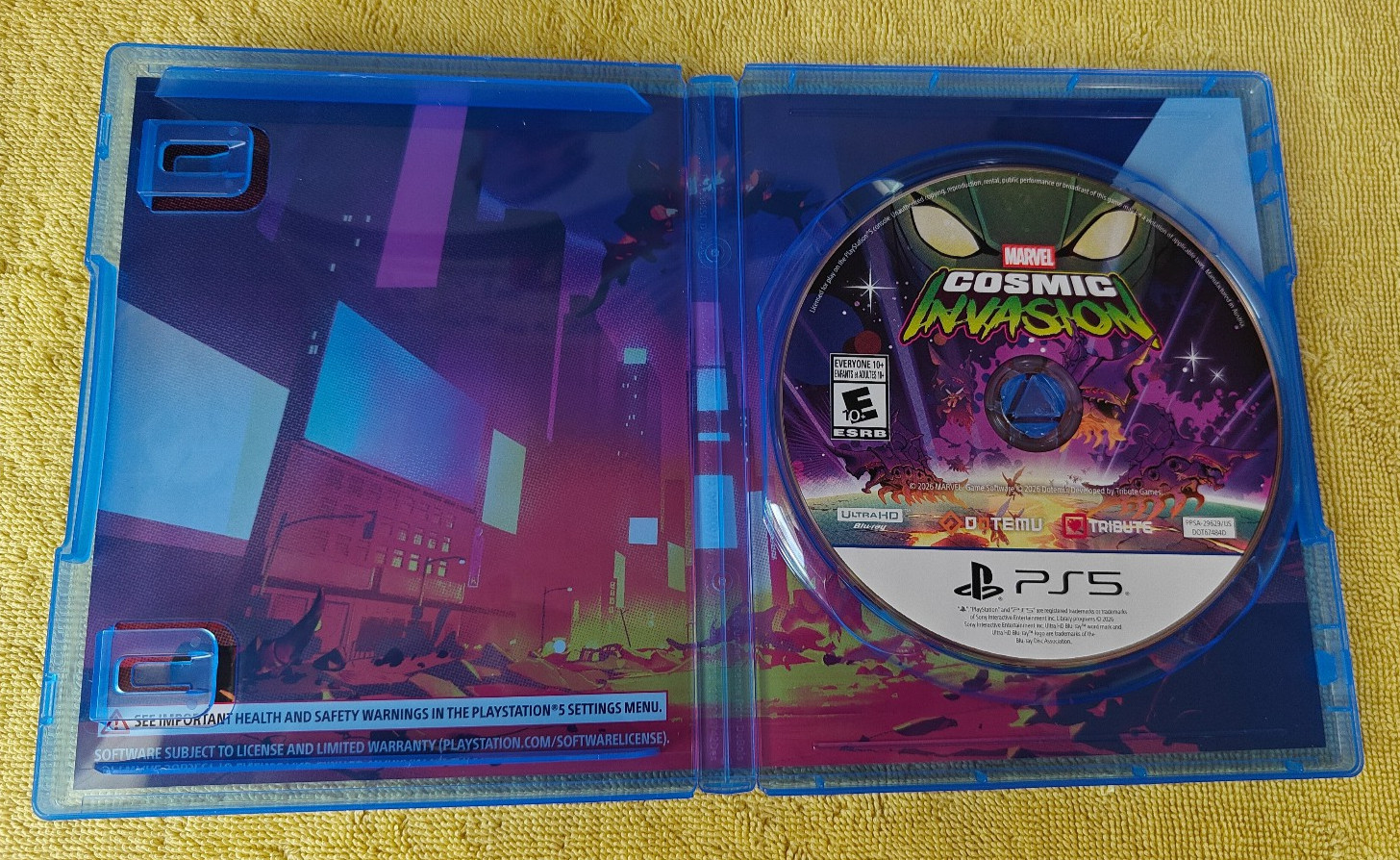 Marvel Cosmic Invasion (PlayStation 5 PS5) CIB Clean and Tested