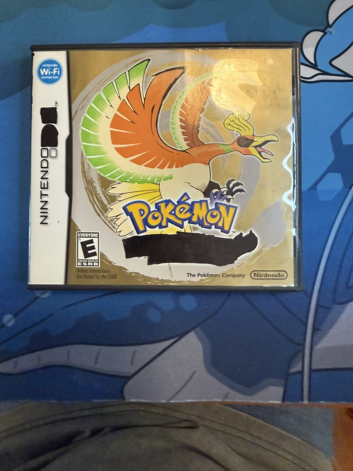 Pokemon HeartGold Ds Version Not for Resale CIB TESTED and WORKING