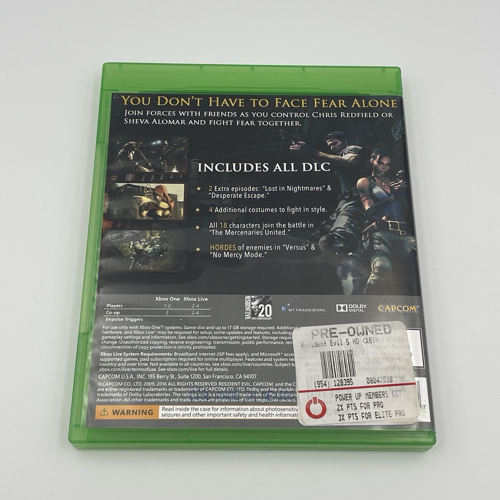 Resident Evil 4, 5, 6, & 7: Biohazard Deluxe Edition Xbox One / Xbox 360 BUNDLE