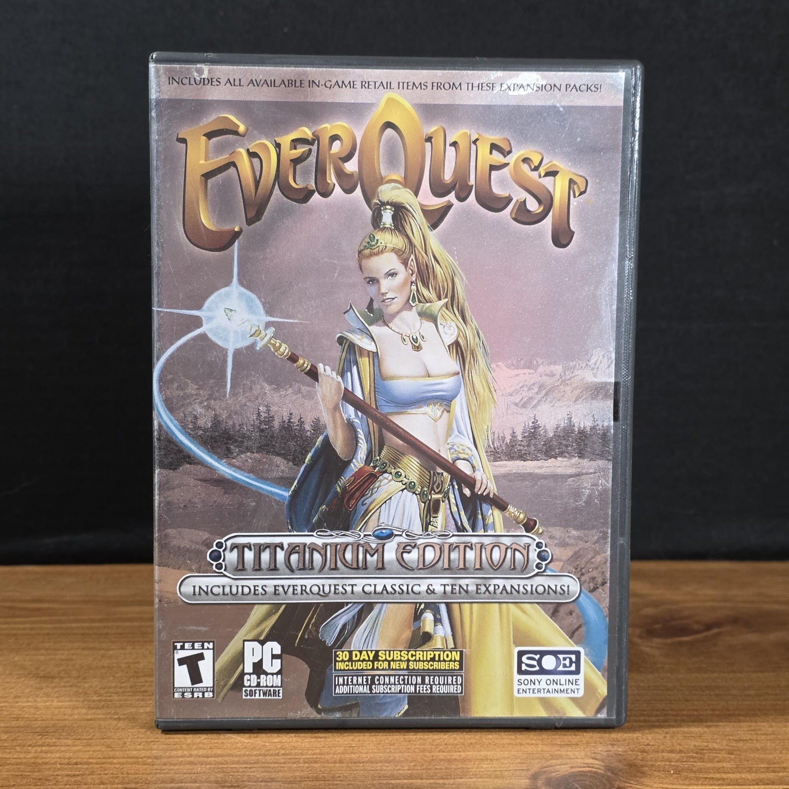 Sony Online EverQuest: Titanium Edition Complete PC CD-ROM MMORPG T 2006