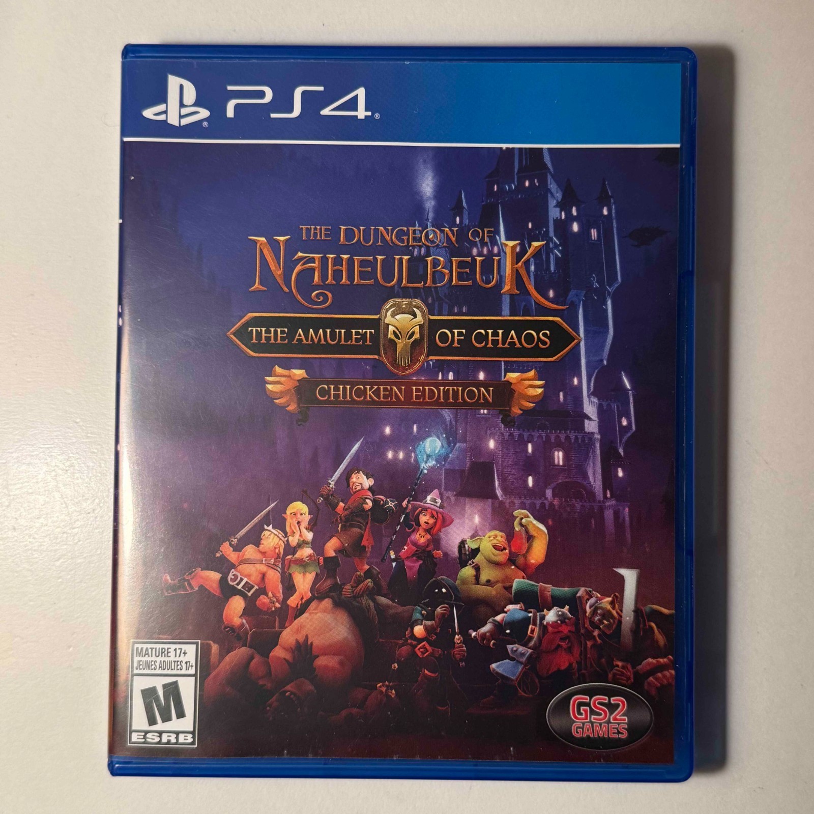 The Dungeon Of Naheulbeuk – Chicken Edition | PS4 | Lot #6 | PRISTINE