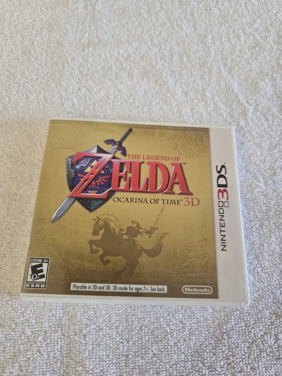 The Legend of Zelda: Ocarina of Time 3D (Nintendo 3DS, 2011) Tested, Manual, CIB