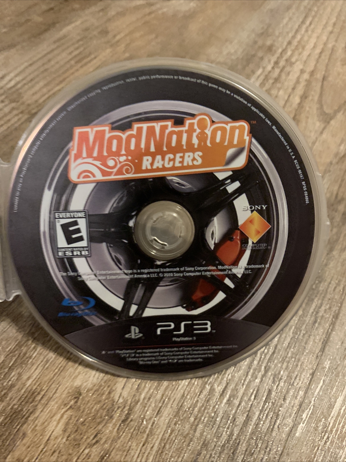 ModNation Racers (Sony PlayStation 3, 2010) Disc Only
