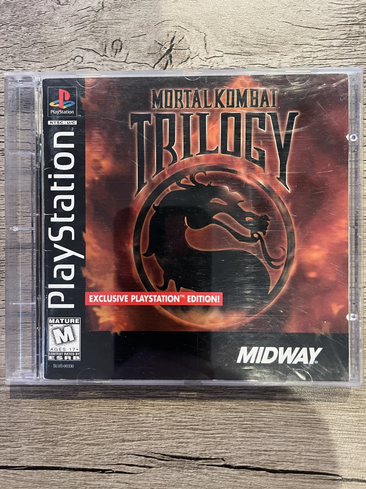Mortal Kombat Trilogy; Loose & Manual (Sony PlayStation 1, 1996)