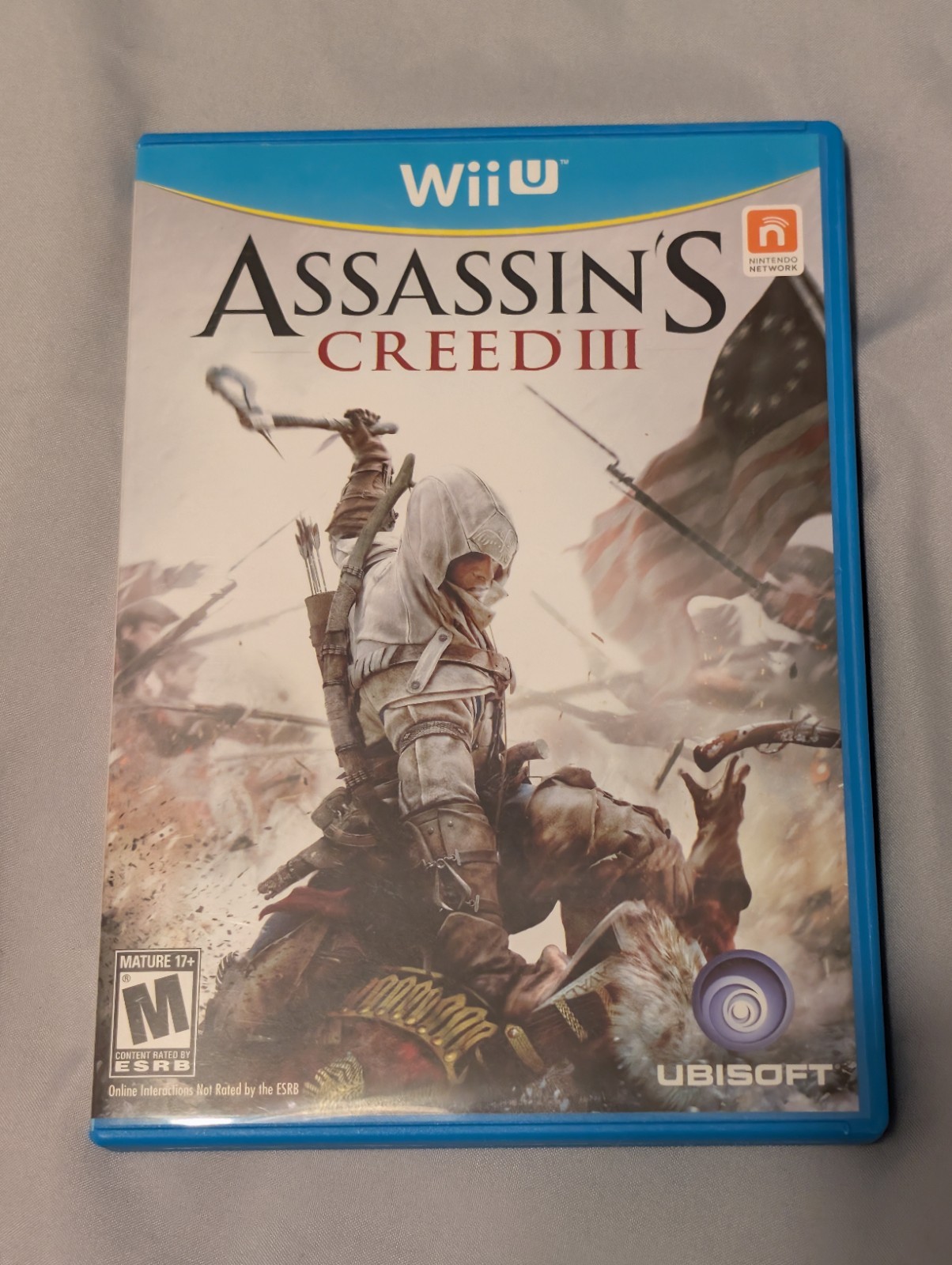 Assassin’s Creed III Nintendo Wii U Game 2012 Manual Included