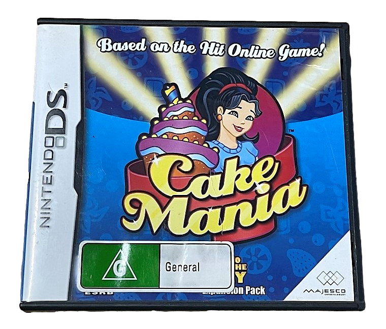 Cake Mania DS 2DS 3DS Game *Complete*