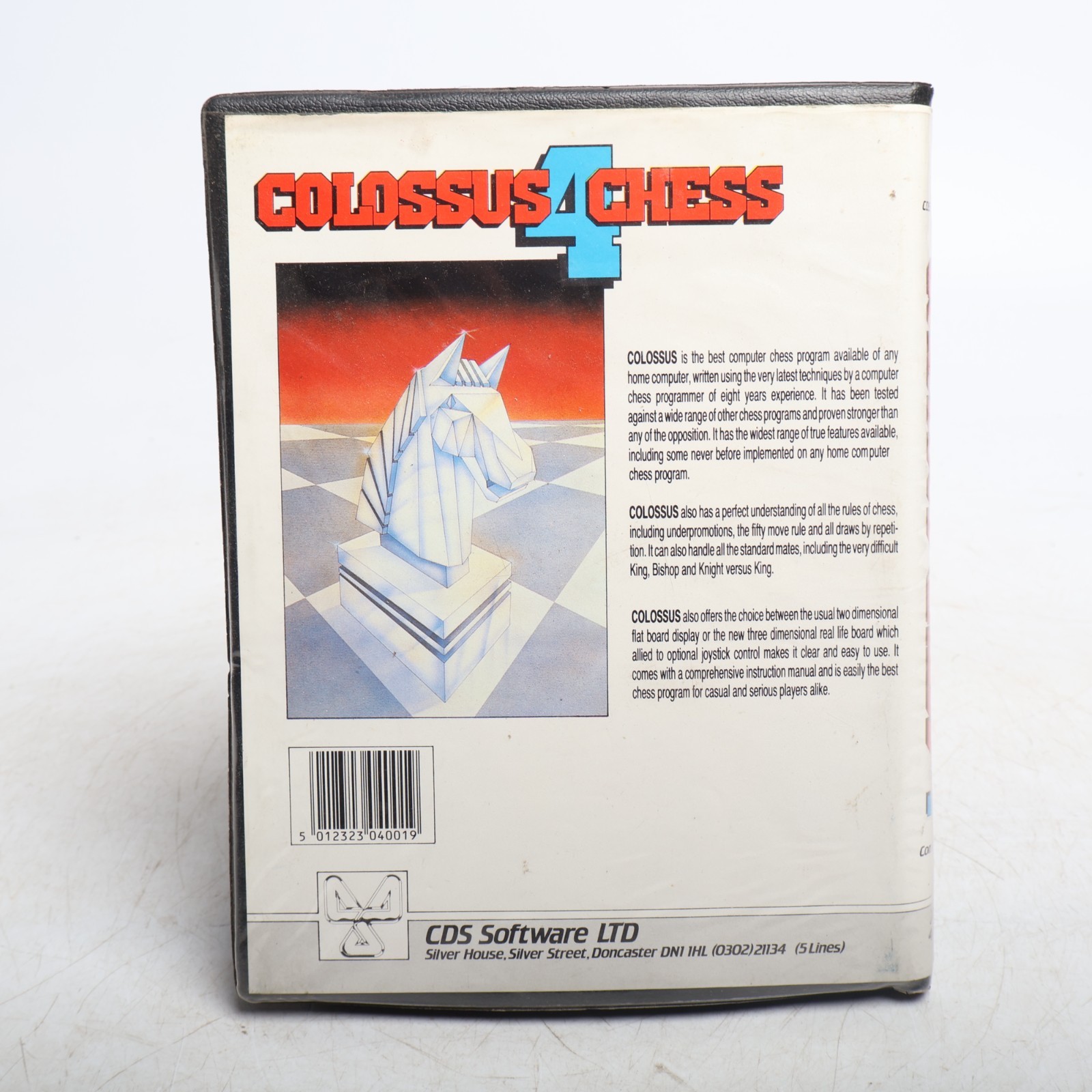 Colossus Chess 4 Ozisoft Australia For Commodore 64 C64 Tape COMPLETE