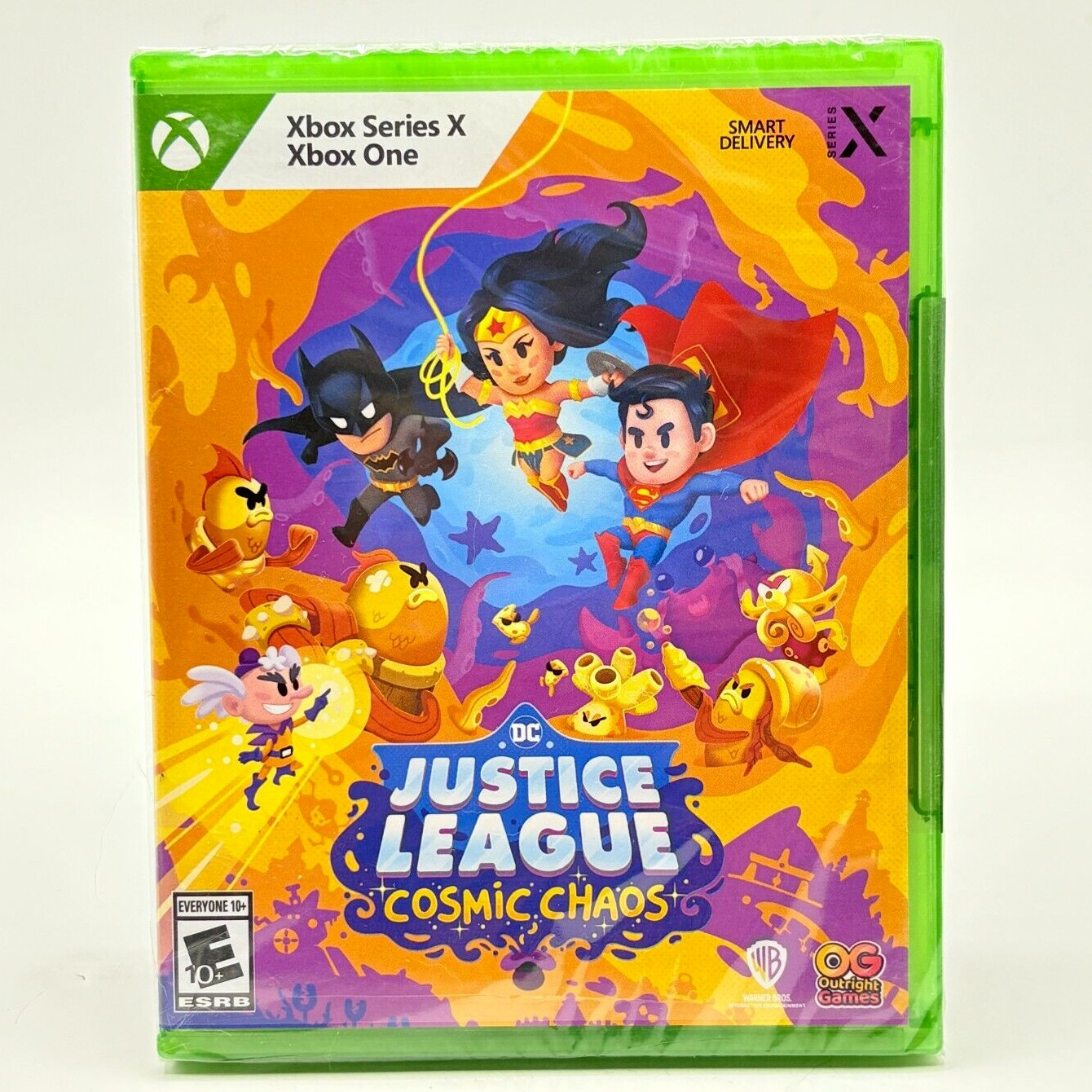 DC’s Justice League Cosmic Chaos Xbox One – Xbox Series X-New Sealed Rated E 10+