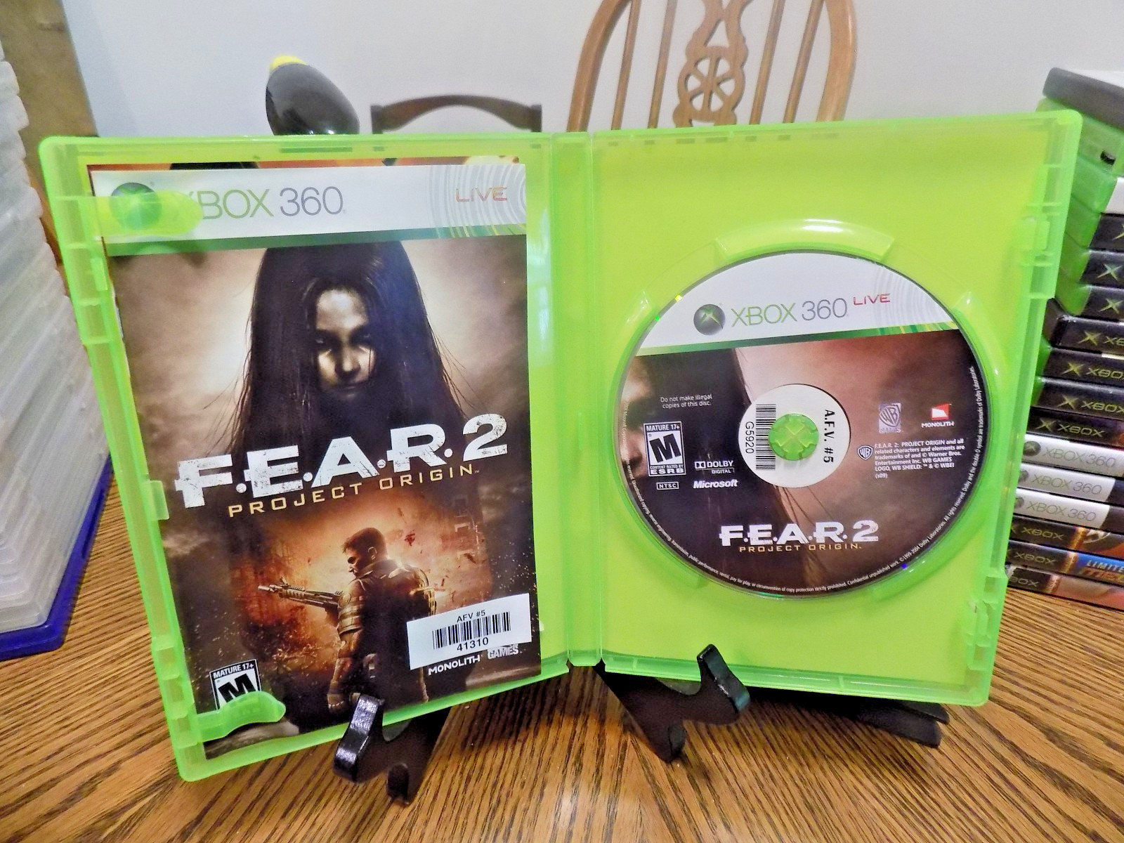 F.E.A.R. 2: Project Origin CIB good shape tested (Microsoft Xbox 360, 2009)