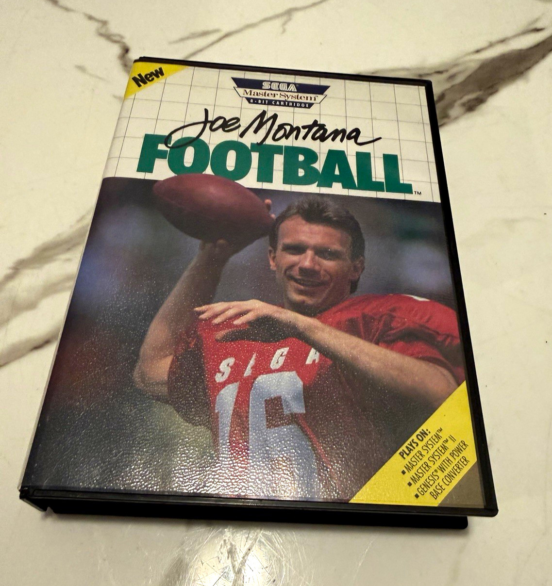 SEGA Joe Montana Football Sega Genesis Sports American Football Manual