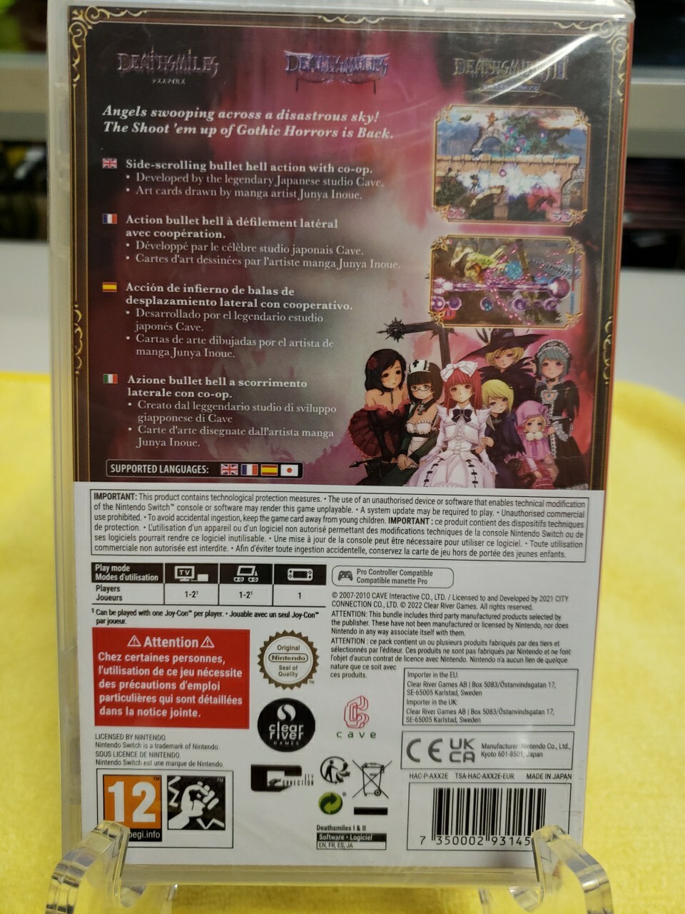 Deathsmiles I&II – Nintendo Switch. Brand New & Factory Sealed. Pal version.