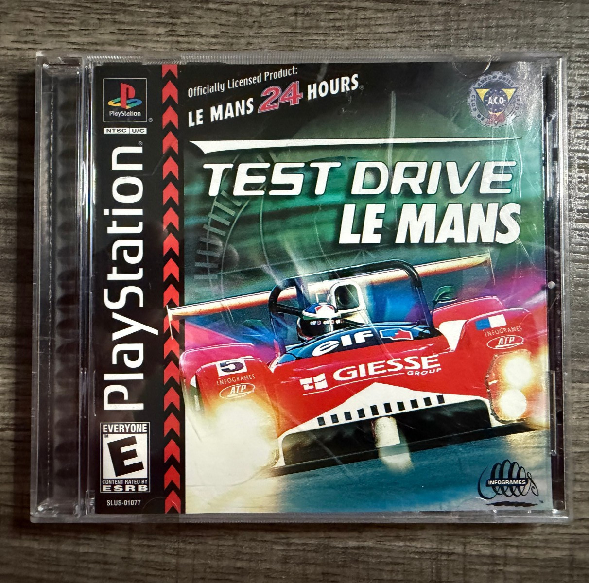 Test Drive Le Mans – Sony PS1 – Inforgrames – Acceptable Condition