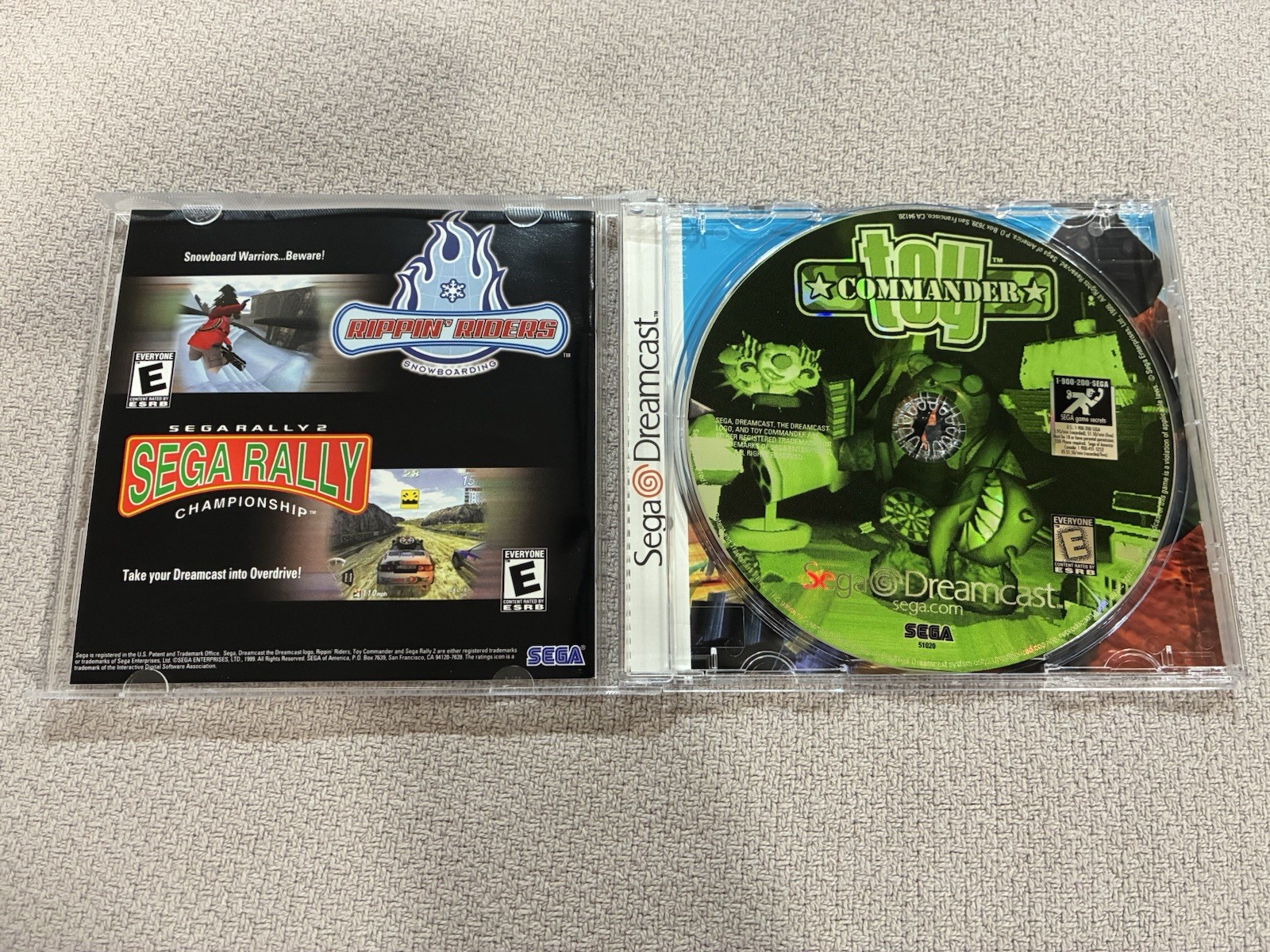Toy Commander (Sega Dreamcast 1999) CIB